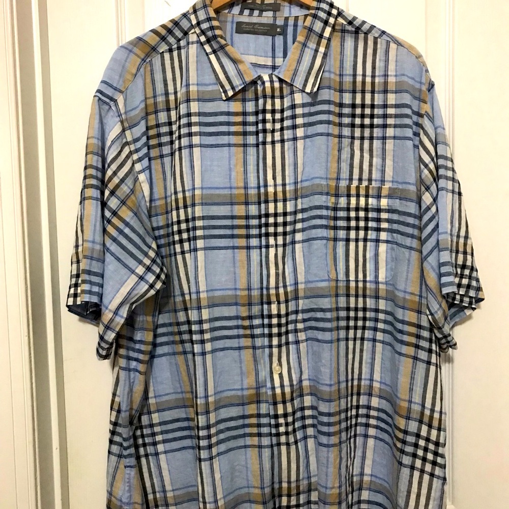 Linen shirt Daniel Cremieux  signature collection 100% Linen Size XL